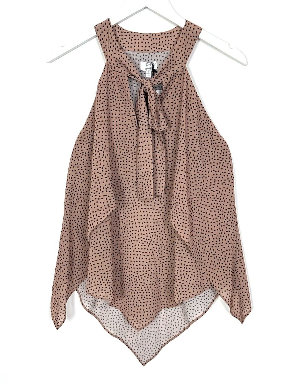 PS The Label High Society Tank Top in Toffee Spot
